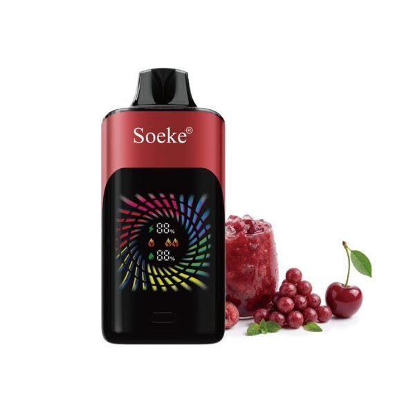 08.-Chupa-Chups-Cherry-珍宝珠樱桃.jpg Soeke S9 28000 Puffs-Chuap Chuap Cherry