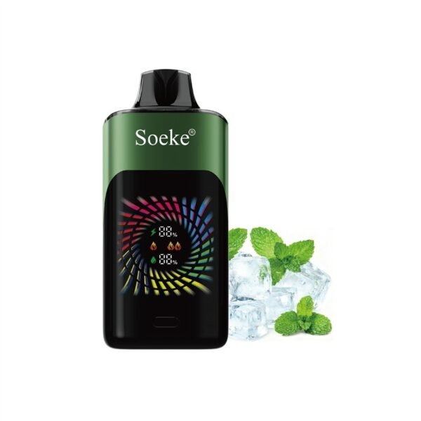 11.-Cool-Mint-清凉薄荷.jpg Soeke S9 28000 Puffs-Cool Mint