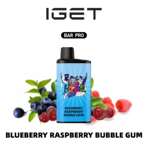 IGET BAR PRO 10K – Blueberry Raspberry Bubble Gum
