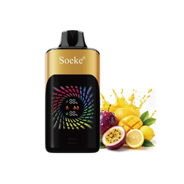 18.-Passion-Fruit-Mango-Lime-百香果芒果青柠.jpg Soeke S9 28000 Puffs-Passionfruit Pomegranate