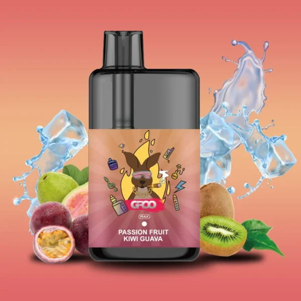 GROO MAX – Passion Fruit Kiwi Guava Ice