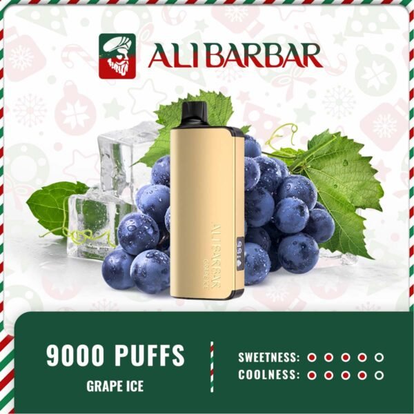 Alibarbar-Ingot-9000-PUFFS-GRAPE-ICE45.jpg ALIBARBAR INGOT - GRAPE ICE