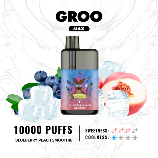 BLUEBERRY-PEACH-SMOOTHIE1.png GROO MAX - Blueberry Peach Smoothie