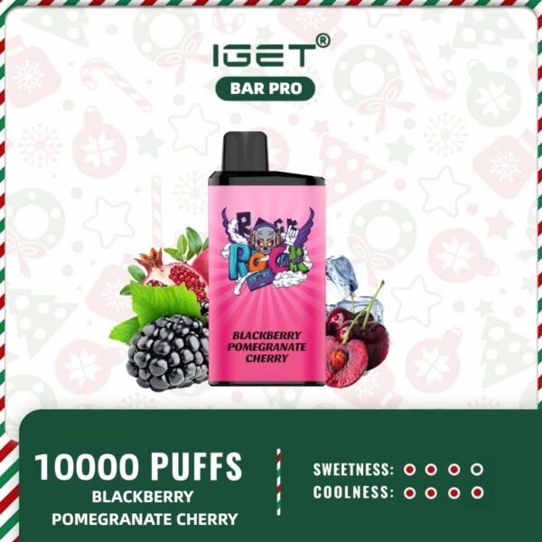 IGET BAR PRO - BLACKBERRY POMEGRANATE CHERRY