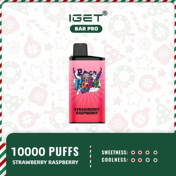IGET BAR PRO - STRAWBERRY RASPBERRY