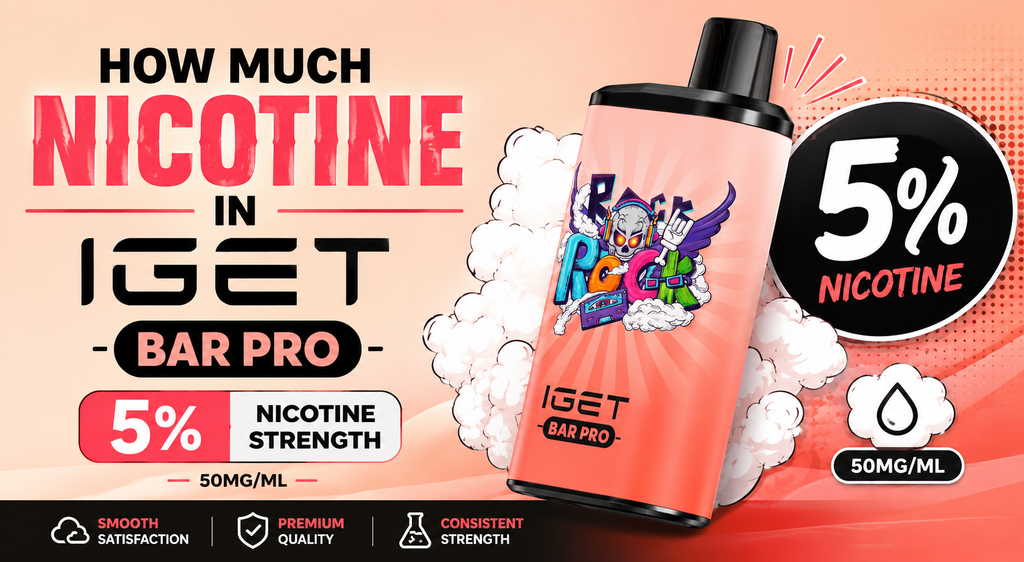 IGET Bar Pro Nicotine: Complete Analysis of 5% Nicotine Strength, Safety & Usage Guide