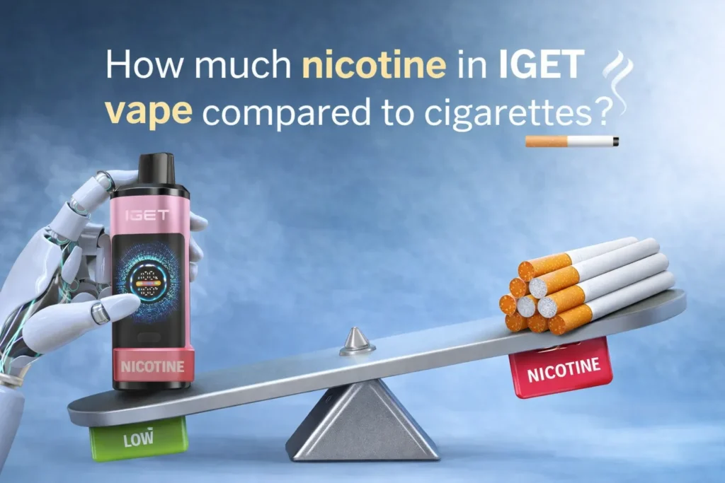 iget bar pro price cigarette cost comparison showing $14,085 annual savings for pack-a-day smokers switching from $45 packs