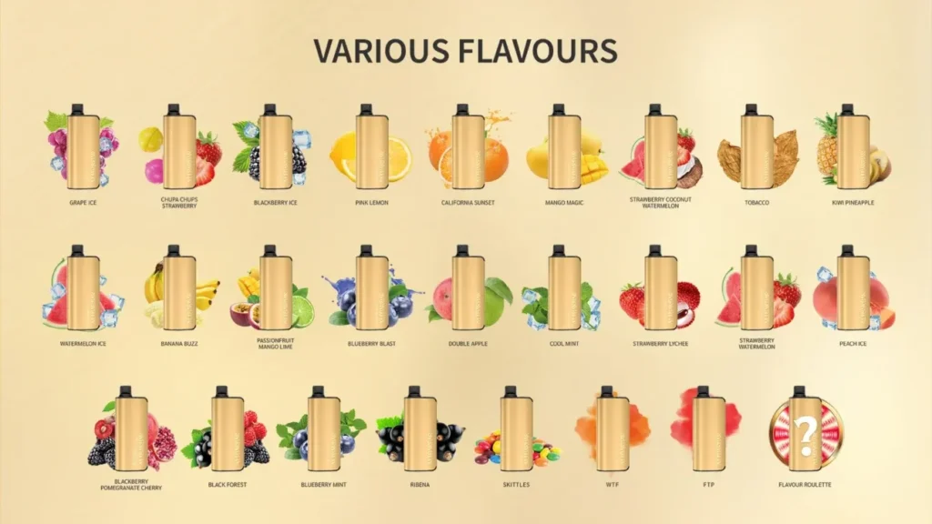 quadruple berry alibarbar flavor profile analysis showing four berry complexity sweetness level and throat hit ratings