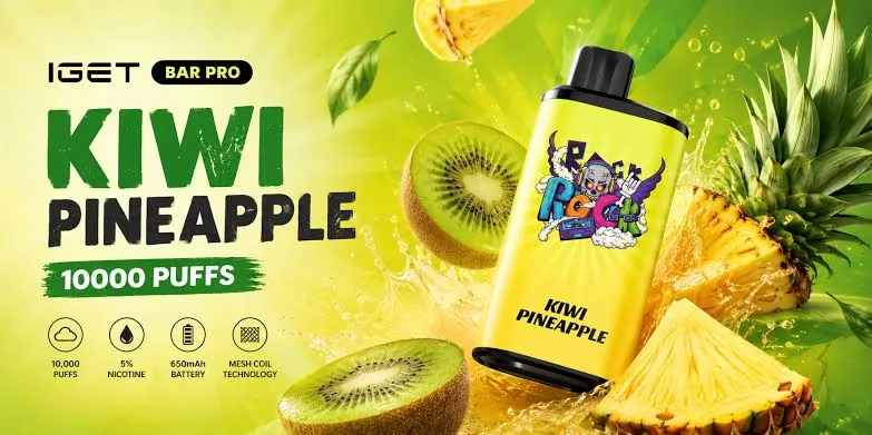 Kiwi Pineapple IGET Bar Pro Laboratory Testing Laboratory testing setup showing Anna Mitchell conducting chemical composition analysis of kiwi pineapple iget bar pro using gas chromatography