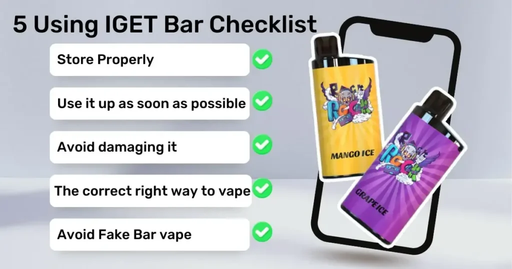 iget bar pro nicotine content strength selection flowchart helping smokers choose appropriate concentration based on habits