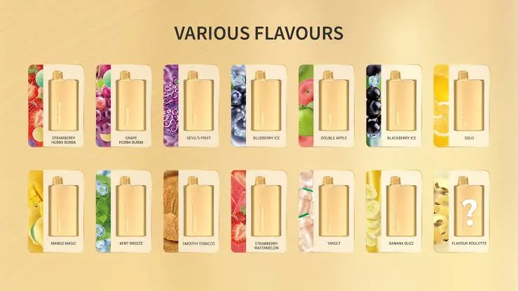 strawberry kiwi alibarbar flavor consistency graph showing 92 percent retention from first to last puff across 9000 puff lifespan