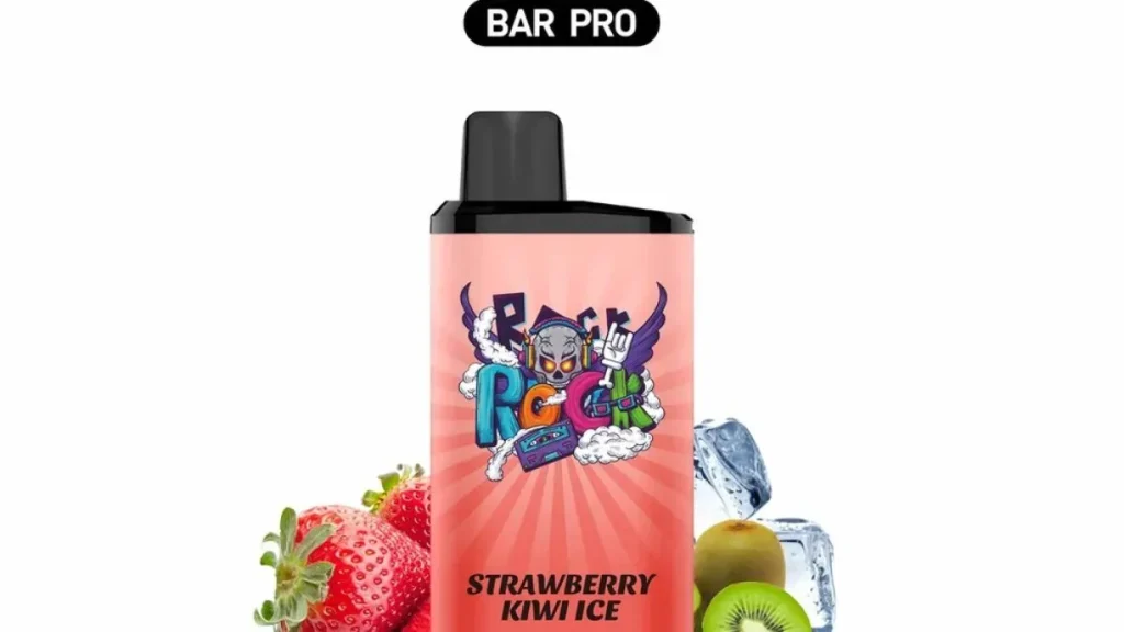 strawberry kiwi iget bar pro natural flavour compound analysis with Furaneol and ethyl butyrate breakdown