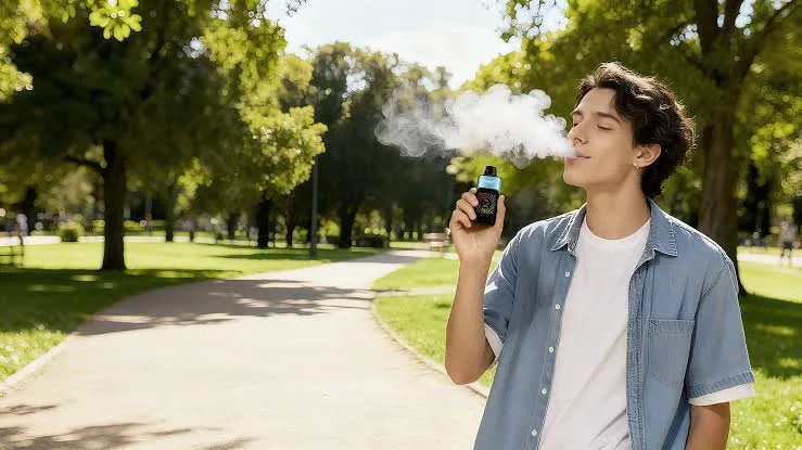 soeke s7 6000 puffs throat hit and nicotine delivery analysis showing 50mg salt strength versus cigarettes