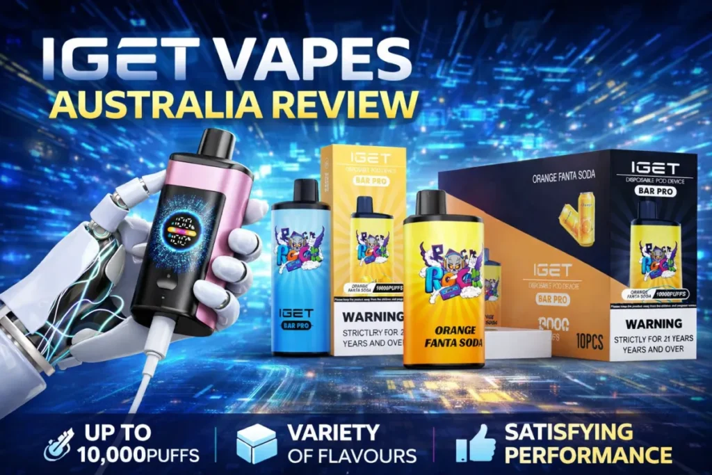 iget vapes online cheap testing methodology showing Anna Chen RMIT certified verification process six step authentication system
